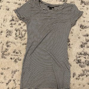Striped tshirt dress